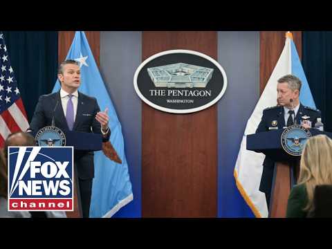 Hegseth, Gen Caine brief after ceasefire reached with Iran
