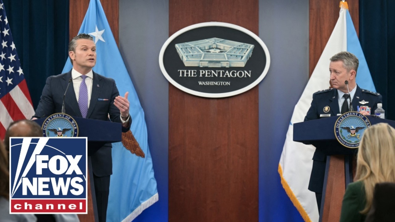 Hegseth, Gen Caine brief after ceasefire reached with Iran