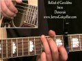 How To Play Donovan Ballad of Geraldine (intro only)