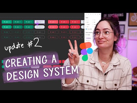 Creating a marketing site design system in Figma - Update 2