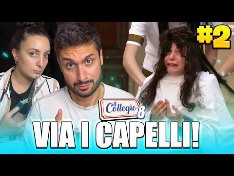 COLLEGIO 8: SECONDA PUNTATA REACTION "VIA I CAPELLI!" | TONY IPANTS & JESUISIL