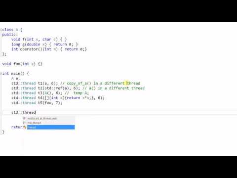 C Threading 8 Using Callable Objects