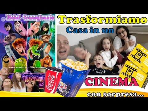 TRASFORMIAMO LA CASA IN UN CINEMA