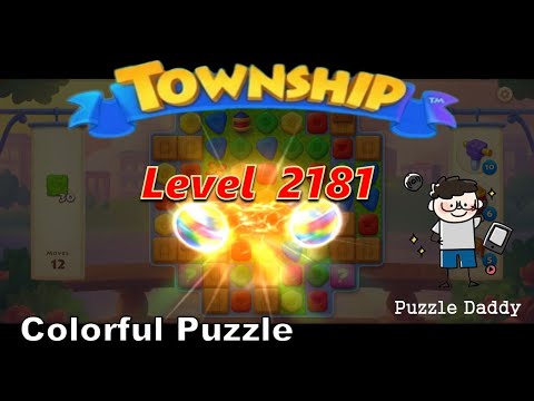 [Puzzle Daddy] Township Colorful Puzzle_Level 2181 ∥ No Boosters