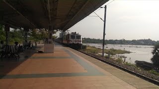 preview picture of video 'Route Diverted Chennai Alapppuza Super Fast Express | Paranur'