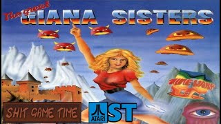 SHIT GAME TIME: The Great Giana Sisters (ATARI ST - Contains Swearing!)