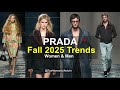 PRADA FALL 2025 FASHION TRENDS WOMEN MEN
