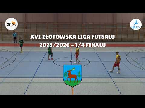 1/4 finału Złotowskiej Ligi Futsalu 2025/2026