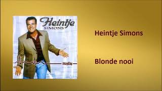 Heintje Simons - Blonde nooi