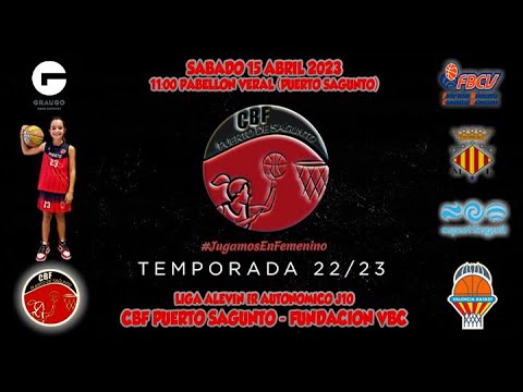 Videohighlights Alevín Graugo CBF Puerto Sagunto - Fundación VBC (J10 LIGA 22-23)