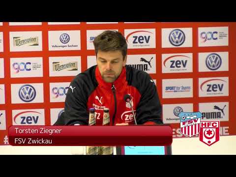 FSV TV I Pressekonferenz: FSV Zwickau - Hallescher FC (1:1)