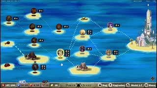 Poker Quest: Roguelike Deckbuilder Card battler: Titan run 3: