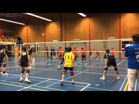 Open Club NVC halve finale Jongens C1 Woerden 8-2-2014