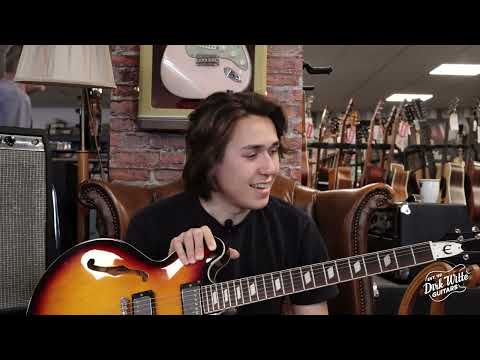 Epiphone Riviera 1997 Sunburst R97D Bild 8