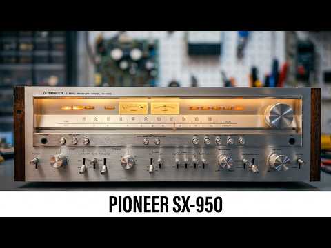 🎶 Pioneer SX-950 Vintage Stereo Receiver — Serviced | Partial Recap | LED Upgrade | Original Wood Cabinet image 21