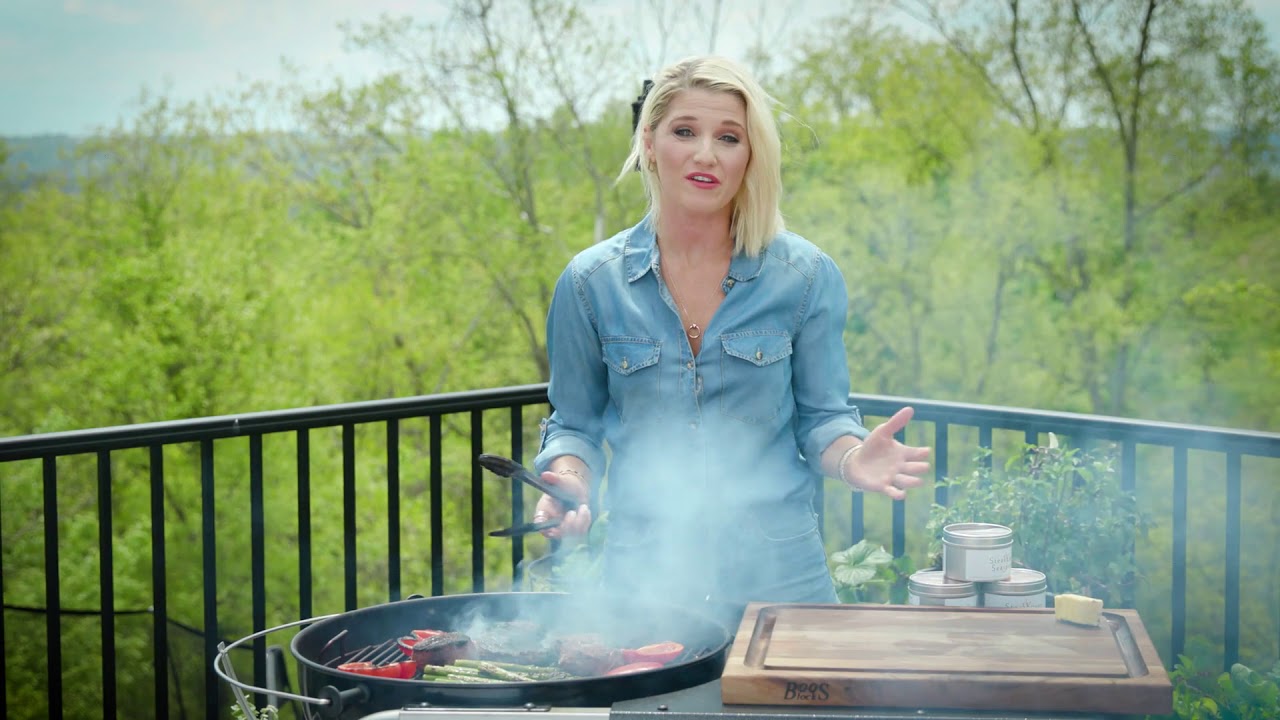 Grilling The Perfect Jeff Ruby Steak With Britney Ruby Miller