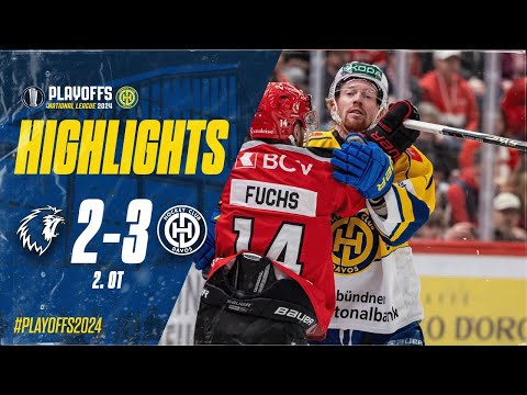 Highlights (G1) Lausanne HC vs. HC Davos 2:3 (2. OT)