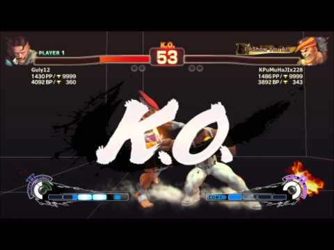 SSF4 AE: Guly12 (Dudley) vs KPuMuHaJIx228 (Adon) - PC Ranked Match