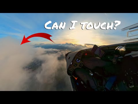 I almost touched the cloud - cloud inspection by glider