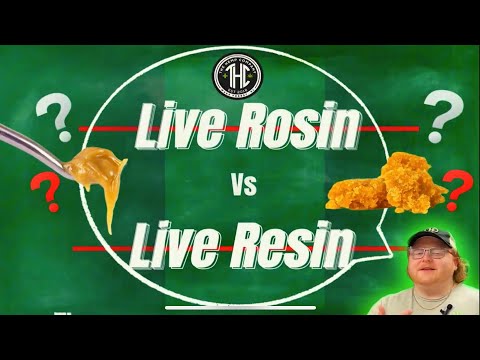 Is Live Rosin Worth the EXTRA Cost? (Rosin vs. Resin Breakdown)