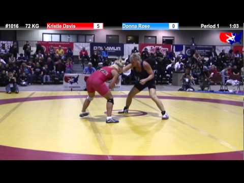 2011 U.S. Open SAT WM 72 KG: Kristie Davis vs. Donna Rose Champ. Round 1