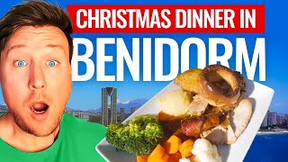 I had CHRISTMAS DINNER in BENIDORM! Sherry’s Bar