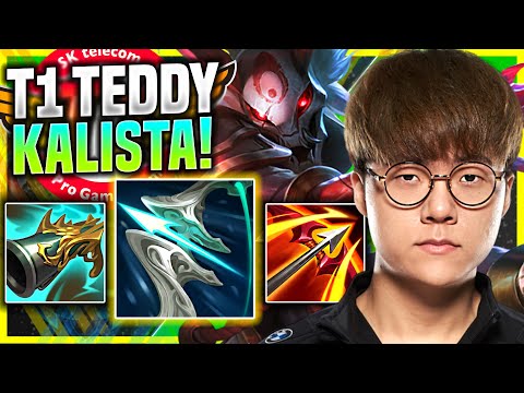 TEDDY WORLD CLASS KALISTA WITH NEW ITEMS! - T1 Teddy Plays Kalista ADC vs Jhin! | Preseason 11