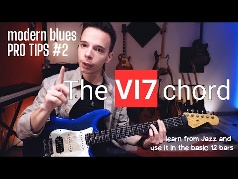 Playing over the VI7 chord | Modern Blues Pro Tips ep.2 #jazzblues #fusion #bebop #jazz