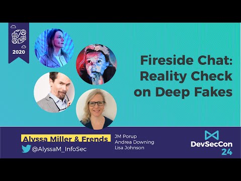 Image thumbnail for talk Fireside Chat: Reality Check on Deep Fakes