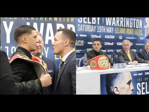 THE BEST OF THE INSULTS & BANTER FROM LEE SELBY v JOSH WARRINGTON LEEDS PRESS CONFERENCE