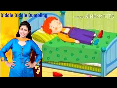 Diddle Diddle Dumpling my son John English Rhyme with actions|| Nursery|| LKG|| Prep|| UKG