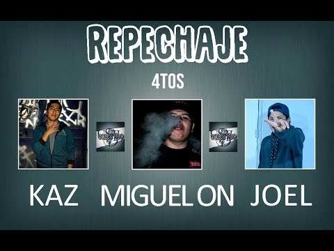 KAZ vs MIGUEL ON vs JOEL - 4tos REPECHAJE Evento Central - Colectivo Usil Hip Hop