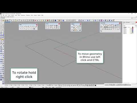 Rhinoceros 4 tutorial: Introduction.