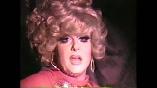 Lady Bunny in a taste of Bunny 1999 Doll House theater Boston Ma