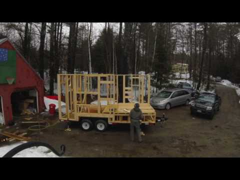 TIME-LAPSE: 8x18 Tiny House
