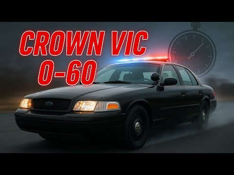 2008 Ford Crown Victoria Police Interceptor 0-60mph!!