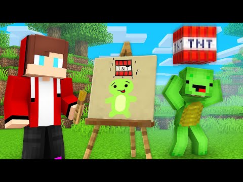 JJ's INSANE Minecraft Prank on Mikey!! 😱 MAIZEN CHALLENGE