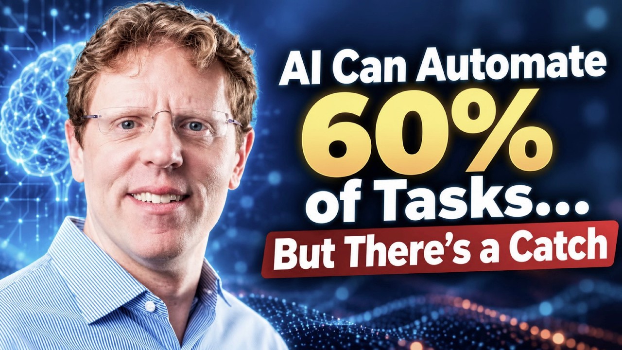 AI Can Automate 60% of Tasks... But There's a Catch
