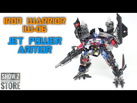 Iron Warrior Jet Power Armor IW 06 Transformers MPM Optimus Prime ROTF Jet Power Prime Review