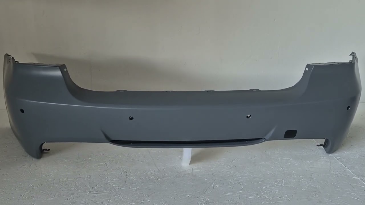BMW 3 серия E90/E91 2005-2011 гг. Задний бампер M-Sport (для E90 2008-2011) Video 1