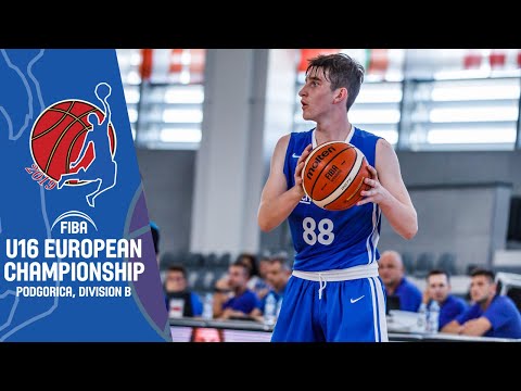 Georgia v Czech Republic - Full Game - FIBA U16 European Championship Division B 2019