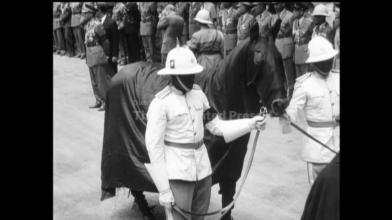 ETHIOPIA - ROYAL MOURNING