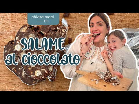 Salame al cioccolato - riciclo di Pasqua - Chiara Maci