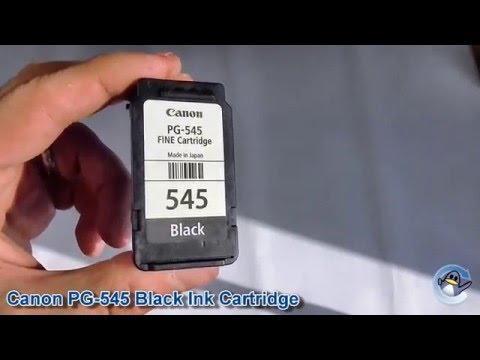 CANON 1LB PG-545 rašalo kasetė juodas standartinė talpa 8ml 180 puslapių 1 pak. video
