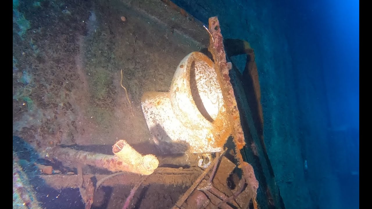Zenobia, dive #2 (2025) - inside the wreck