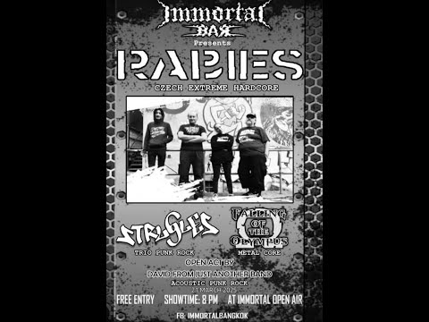 Rabies (Vzteklina) - Rabies at  Immortal Bar, Bangkok, 21.3.2025 Recorded by Ivan Med