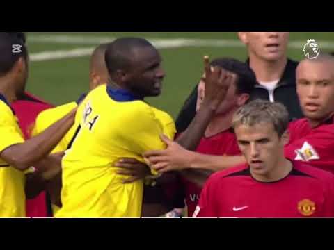 ROY KEANE VS PATRICK VIEIRA , MANCHESTER UNITED VS ARSENAL