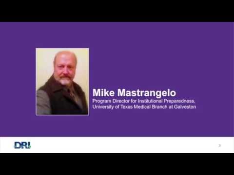 DRI Webinar: Business Continuity Meets Healthcare