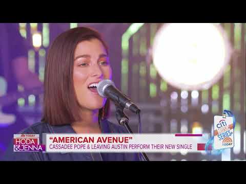 Leaving Austin - "American Avenue" LIVE ft. Cassadee Pope - the Today Show with Hoda and Jenna