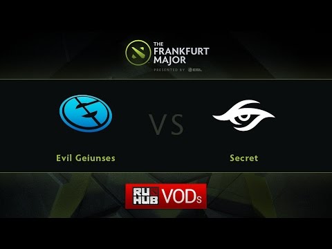 EG vs Secret, Fall Major, UB Final, Game 1